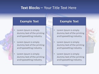 Card Clothing Background PowerPoint Template
