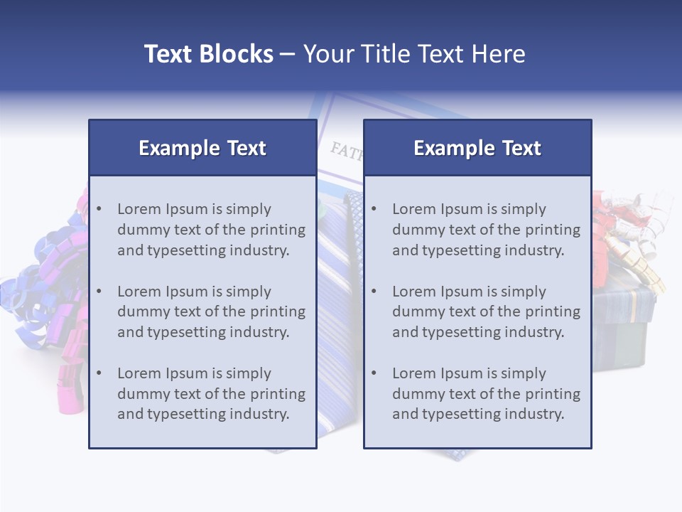 Card Clothing Background PowerPoint Template
