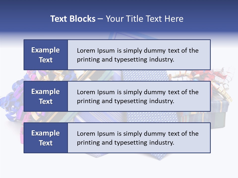 Card Clothing Background PowerPoint Template