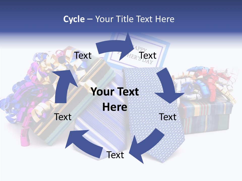 Card Clothing Background PowerPoint Template