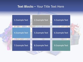 Card Clothing Background PowerPoint Template