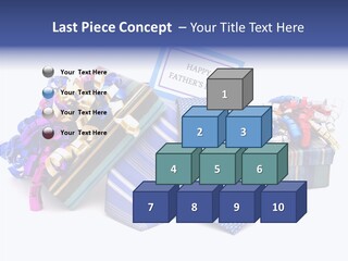 Card Clothing Background PowerPoint Template