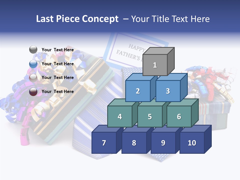 Card Clothing Background PowerPoint Template