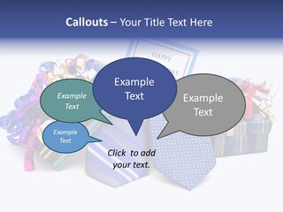 Card Clothing Background PowerPoint Template