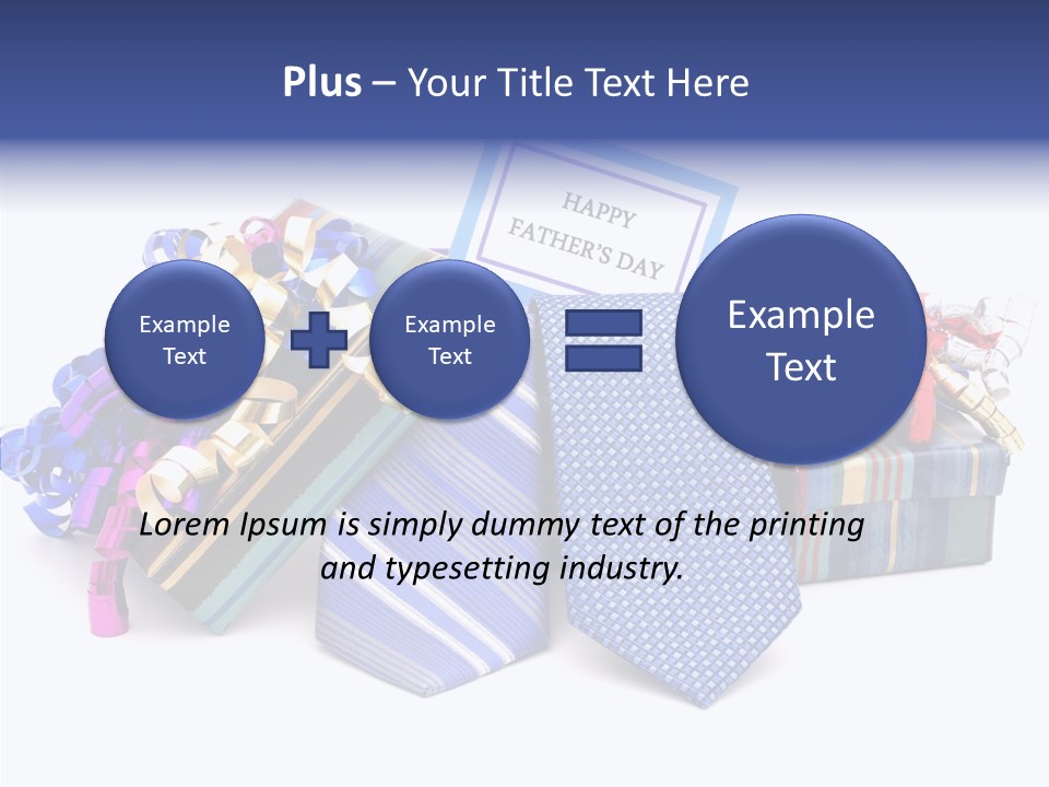 Card Clothing Background PowerPoint Template