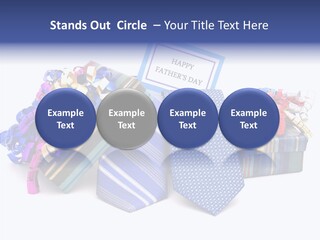 Card Clothing Background PowerPoint Template