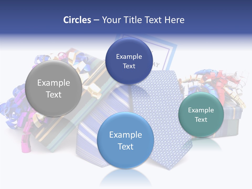 Card Clothing Background PowerPoint Template