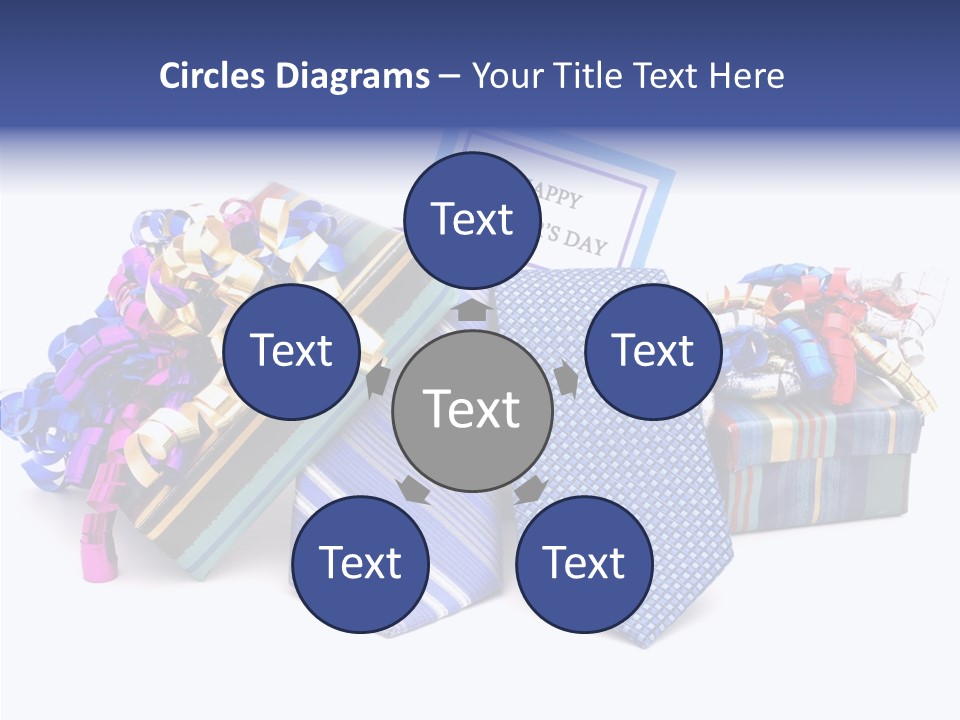 Card Clothing Background PowerPoint Template