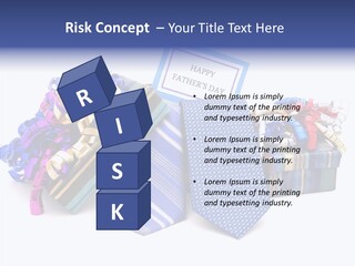 Card Clothing Background PowerPoint Template