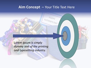 Card Clothing Background PowerPoint Template