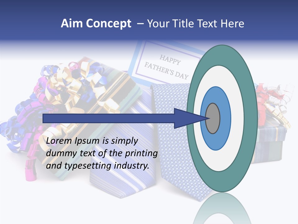 Card Clothing Background PowerPoint Template