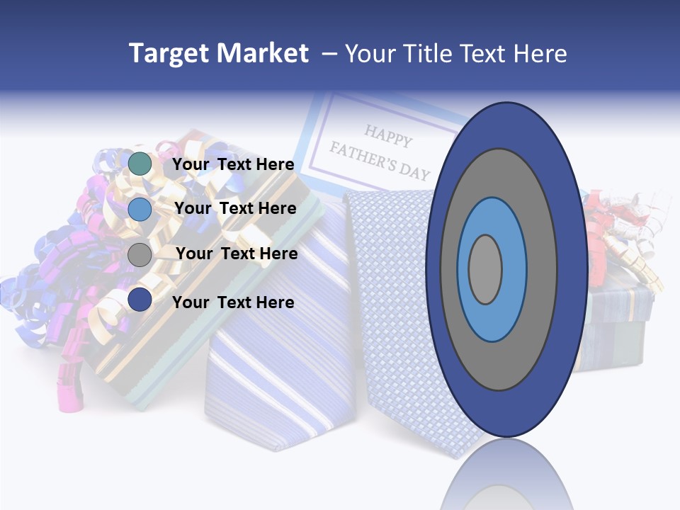 Card Clothing Background PowerPoint Template