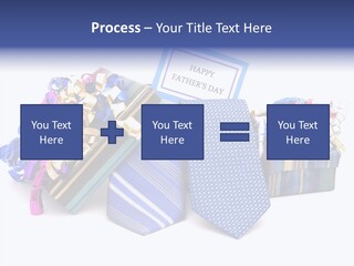 Card Clothing Background PowerPoint Template