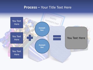 Card Clothing Background PowerPoint Template