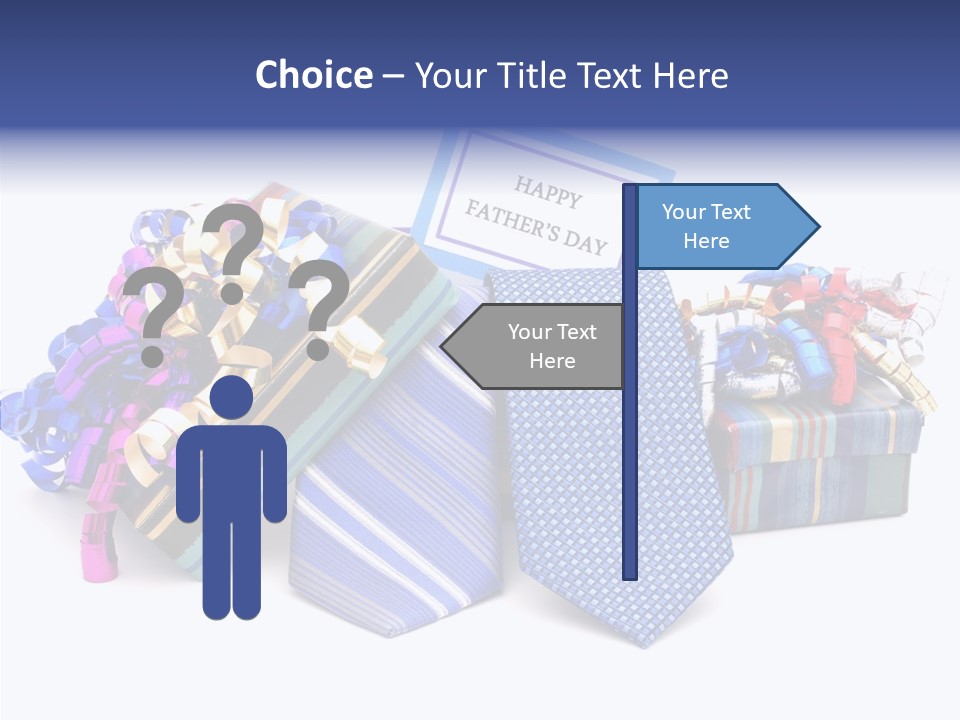 Card Clothing Background PowerPoint Template