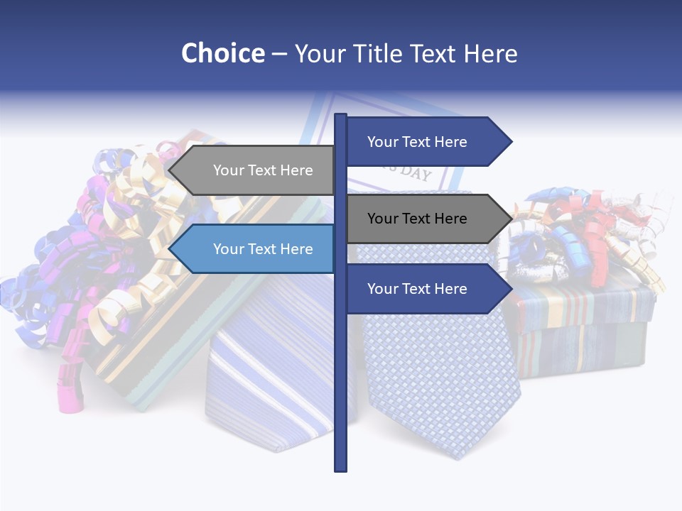 Card Clothing Background PowerPoint Template