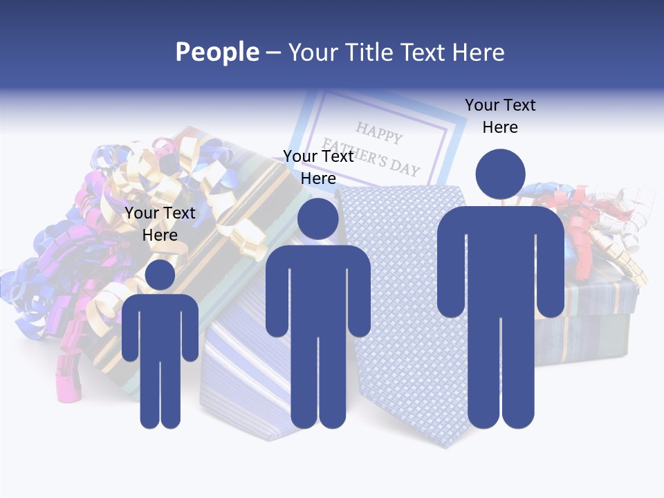 Card Clothing Background PowerPoint Template