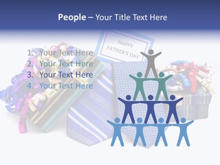 Card Clothing Background PowerPoint Template