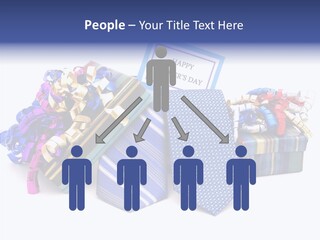 Card Clothing Background PowerPoint Template