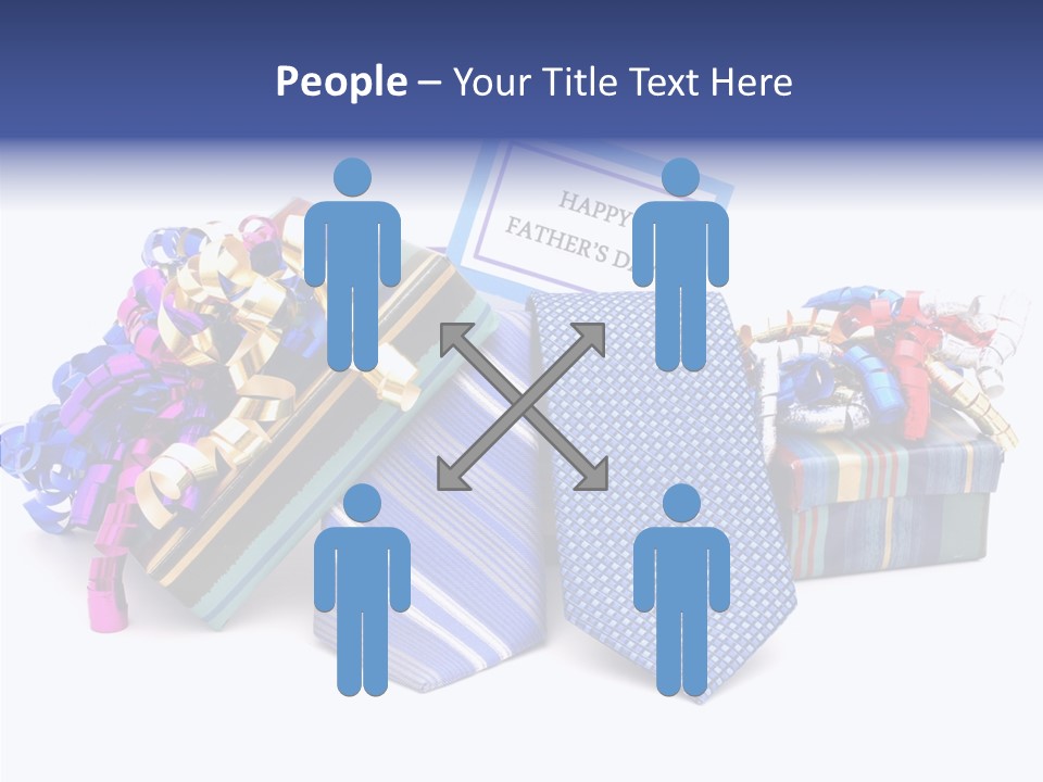 Card Clothing Background PowerPoint Template