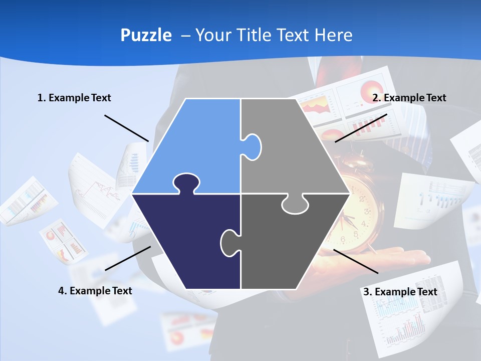 Work Stand Punctuality PowerPoint Template