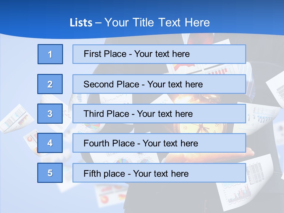 Work Stand Punctuality PowerPoint Template