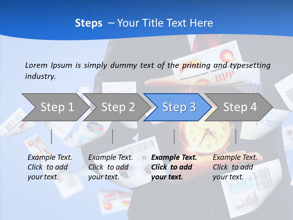 Work Stand Punctuality PowerPoint Template