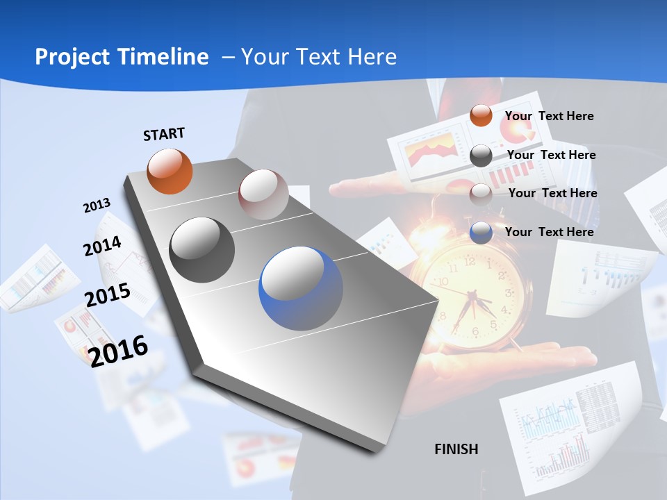 Work Stand Punctuality PowerPoint Template