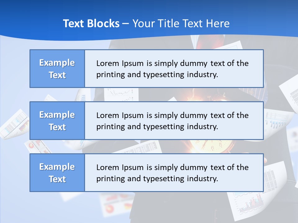 Work Stand Punctuality PowerPoint Template