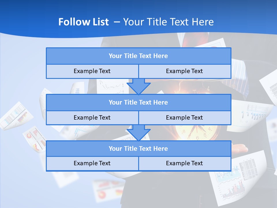 Work Stand Punctuality PowerPoint Template