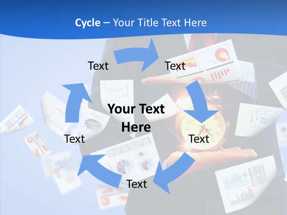 Work Stand Punctuality PowerPoint Template