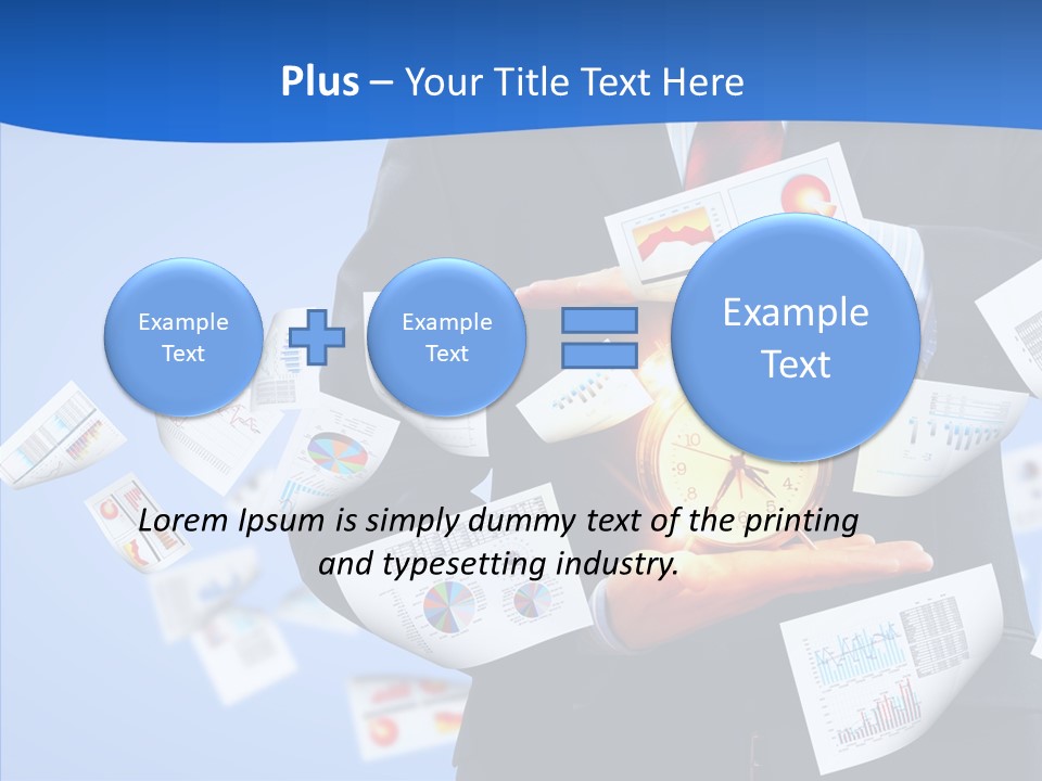 Work Stand Punctuality PowerPoint Template