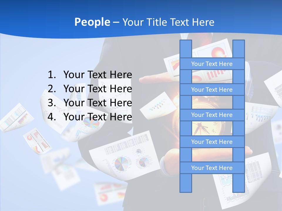 Work Stand Punctuality PowerPoint Template