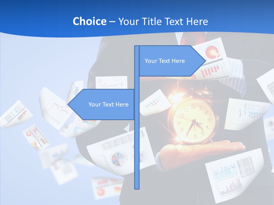 Work Stand Punctuality PowerPoint Template
