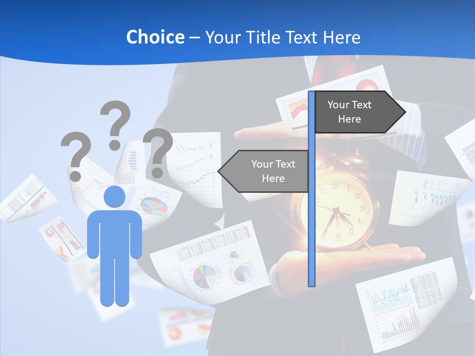 Work Stand Punctuality PowerPoint Template