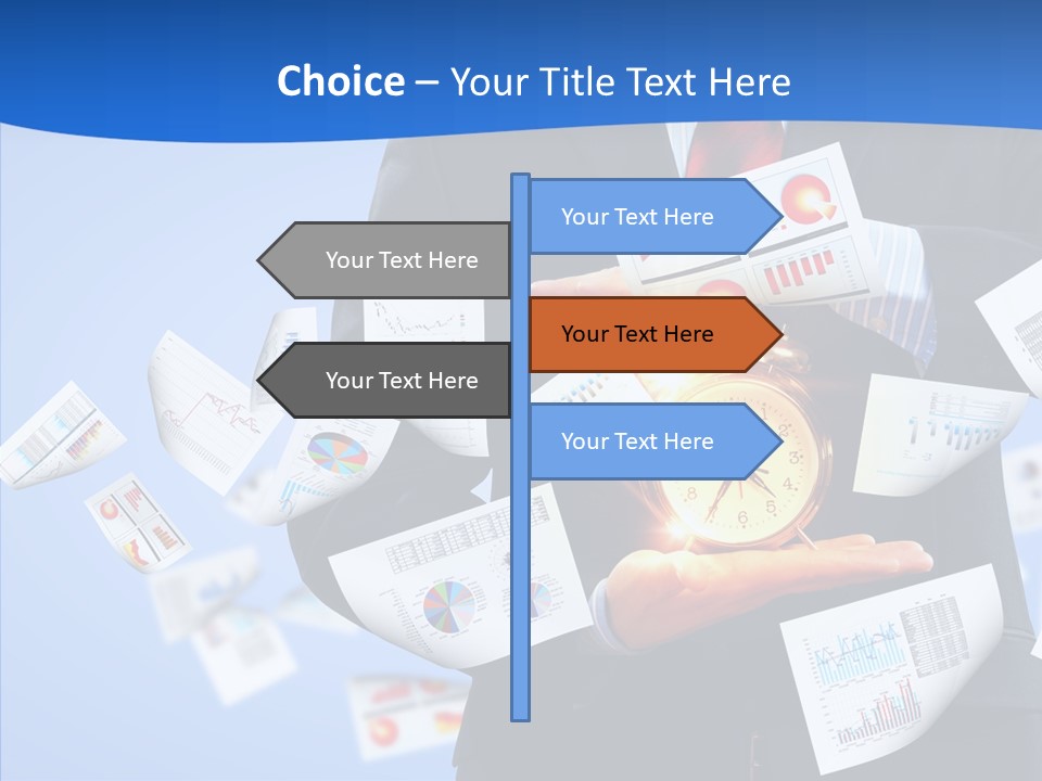 Work Stand Punctuality PowerPoint Template