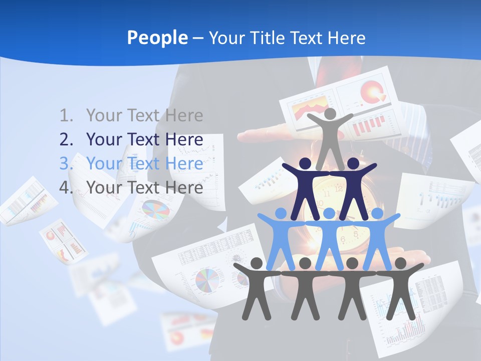 Work Stand Punctuality PowerPoint Template