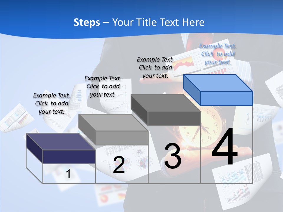 Work Stand Punctuality PowerPoint Template
