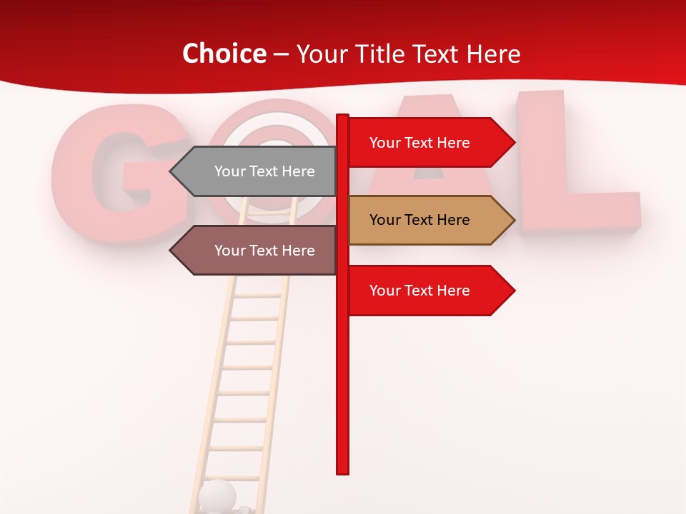 Sign Shortcut Imagination PowerPoint Template