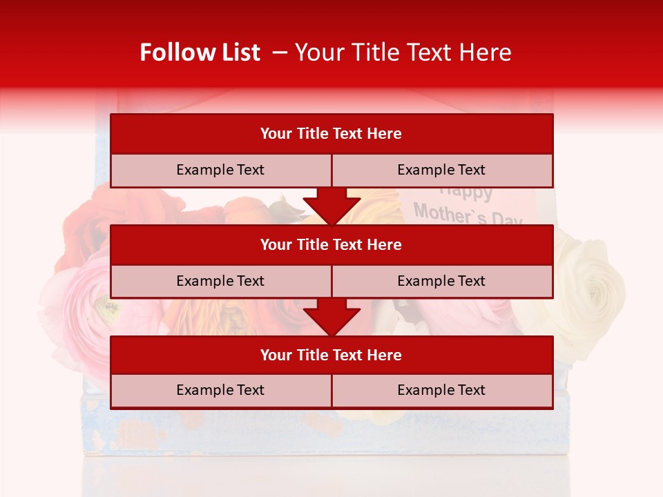 Colorful Orange Close PowerPoint Template