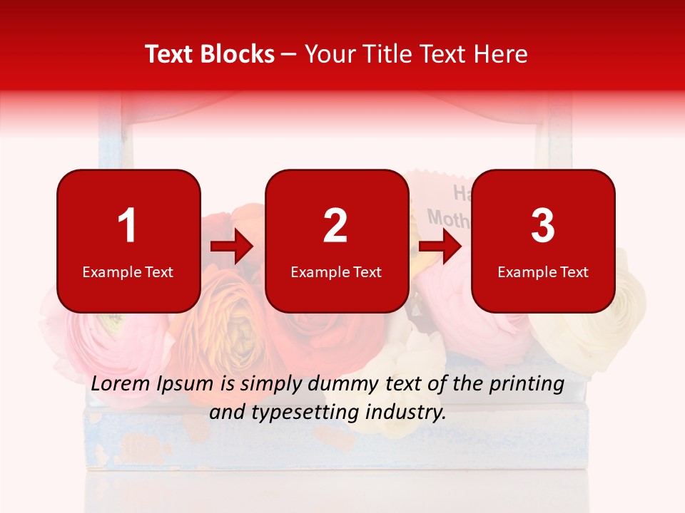 Colorful Orange Close PowerPoint Template