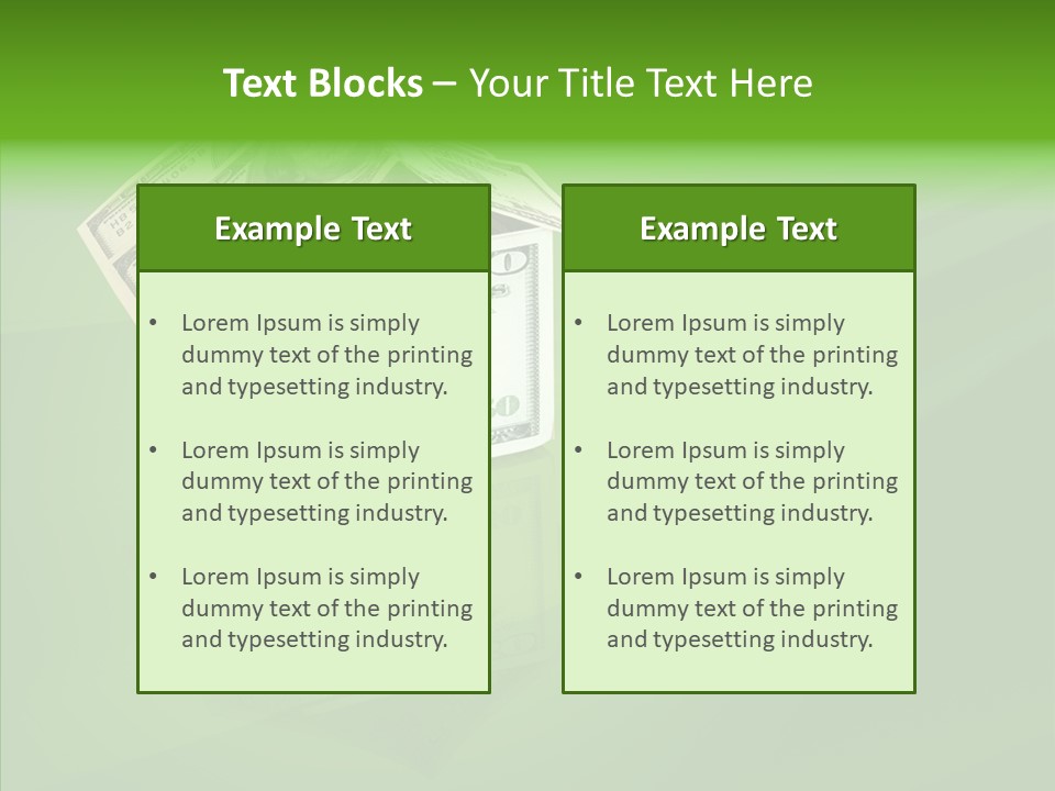 Insurance Bank Real PowerPoint Template