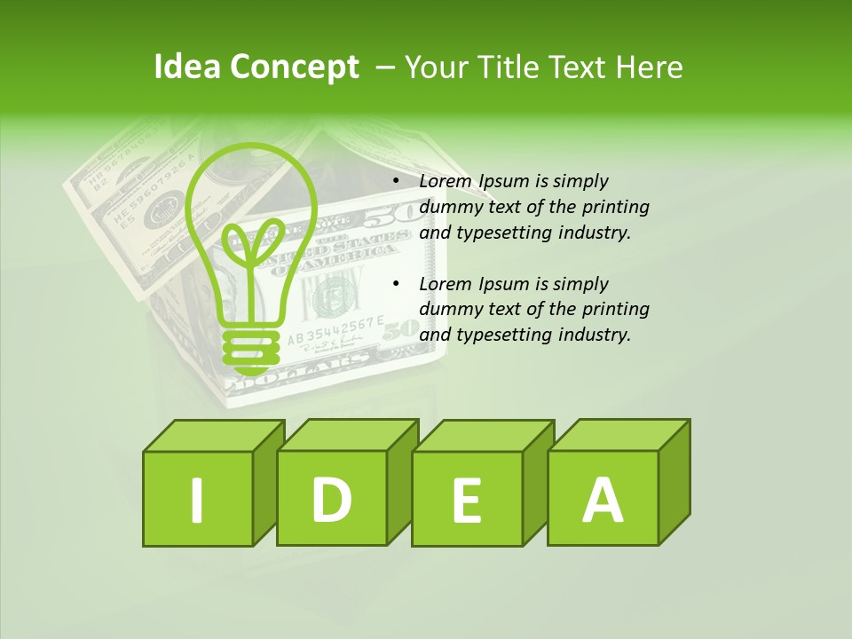 Insurance Bank Real PowerPoint Template