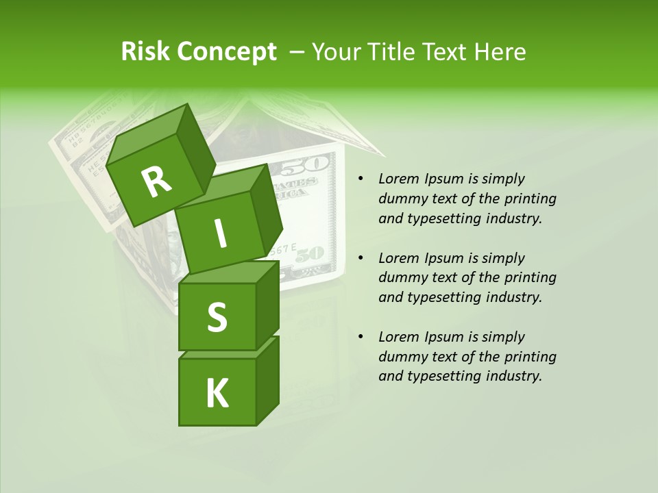 Insurance Bank Real PowerPoint Template