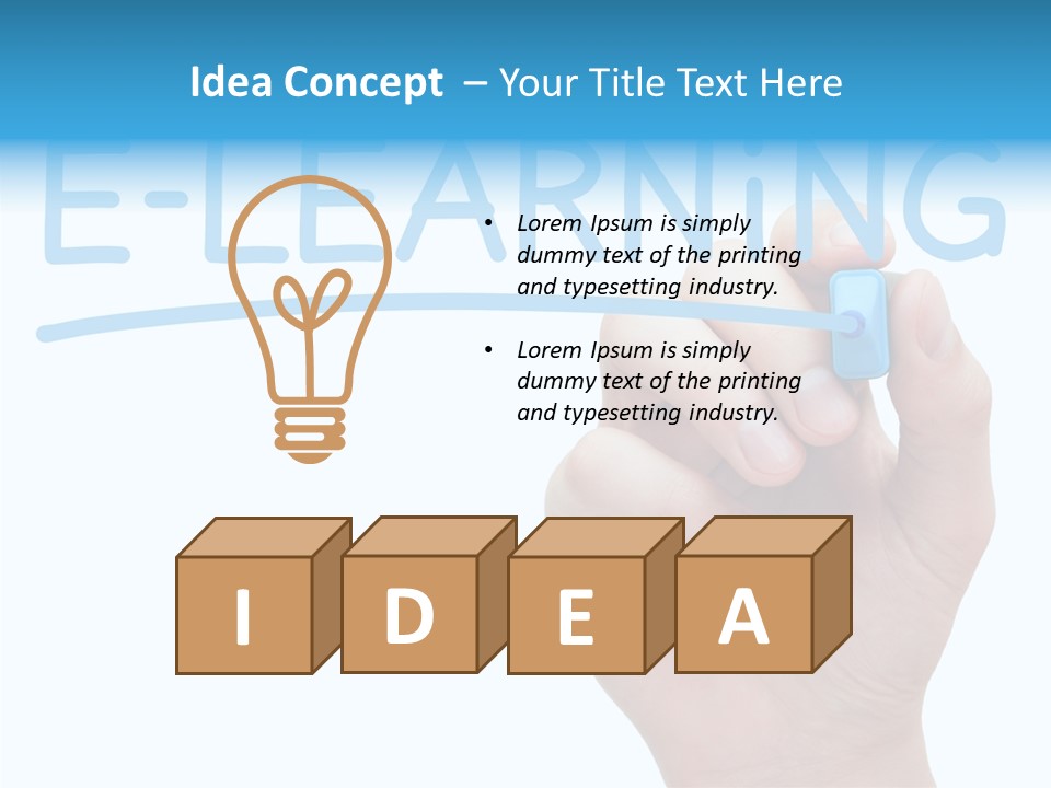 Lesson Teaching Access PowerPoint Template