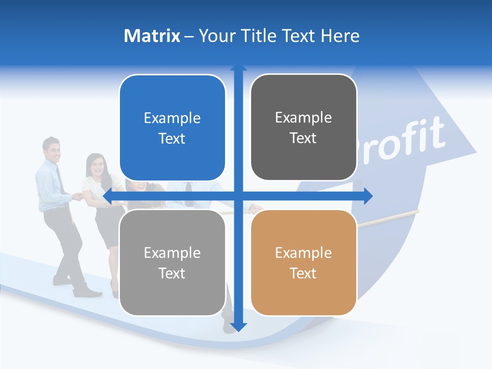 Positive Winner Growth PowerPoint Template