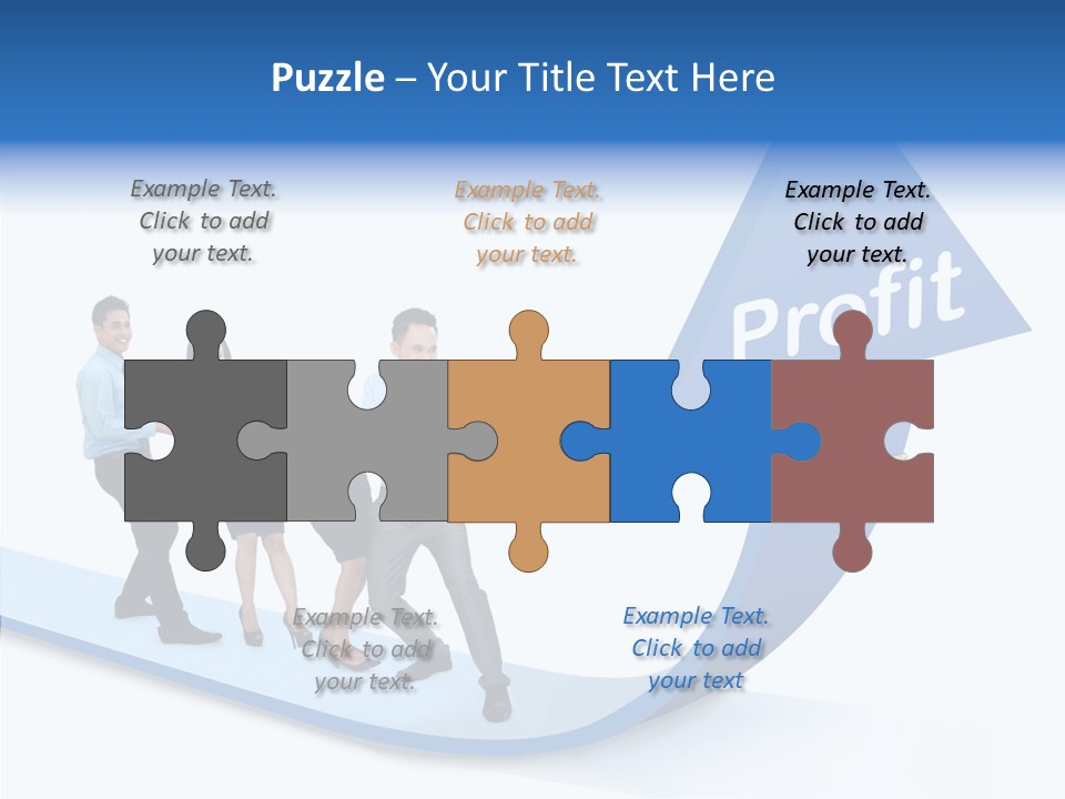 Positive Winner Growth PowerPoint Template