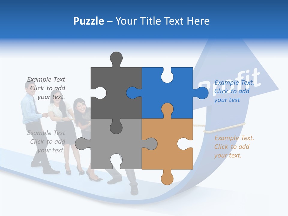 Positive Winner Growth PowerPoint Template