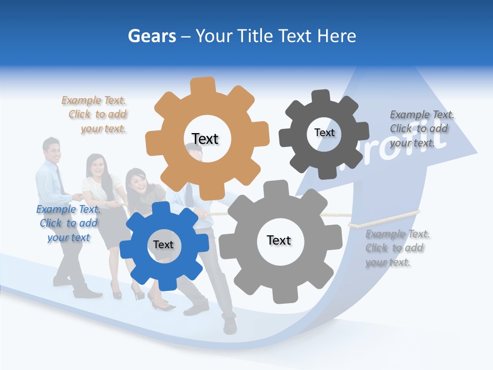 Positive Winner Growth PowerPoint Template