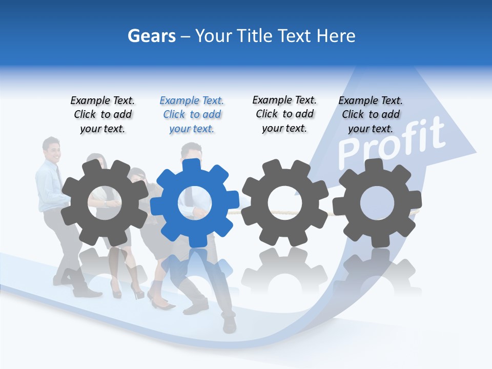 Positive Winner Growth PowerPoint Template